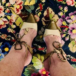 Manolo Blahnik Sage and deep sage green Heels